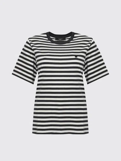 Weekend Max Mara T-shirt Woman  In Black