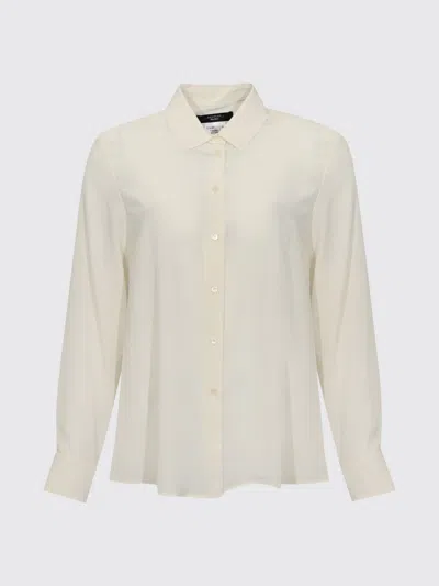 Weekend Max Mara T-shirt Woman  In White