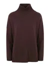 Weekend Max Mara Turtleneck In Brown