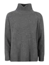 Weekend Max Mara Turtleneck In Gray