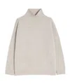 Weekend Max Mara Turtleneck Knitted Jumper In Neutral