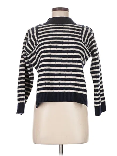 Pre-owned Weekend Max Mara Turtleneck Sweater In Blue