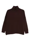 Weekend Max Mara Turtleneck Sweater In Brown