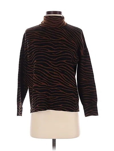 Pre-owned Weekend Max Mara Turtleneck Sweater In Brown
