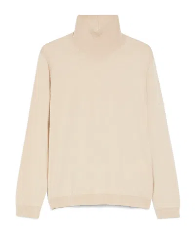 Weekend Max Mara Turtleneck Sweater In Nude