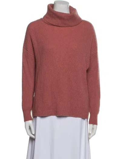 Pre-owned Weekend Max Mara Turtleneck Sweater In Red