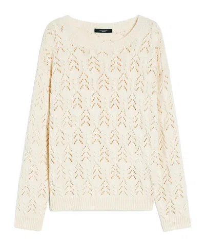 WEEKEND MAX MARA COTTON YARN JUMPER