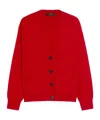 Weekend Max Mara Two-piece Combination Ribbed Sweater In Red