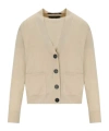 WEEKEND MAX MARA TWO-PIECE COMBINATION WOOL AND CASHMERE KNITTED SWEATER