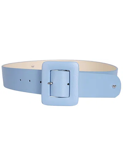 Weekend Max Mara Understated Buckled Belt In Blue