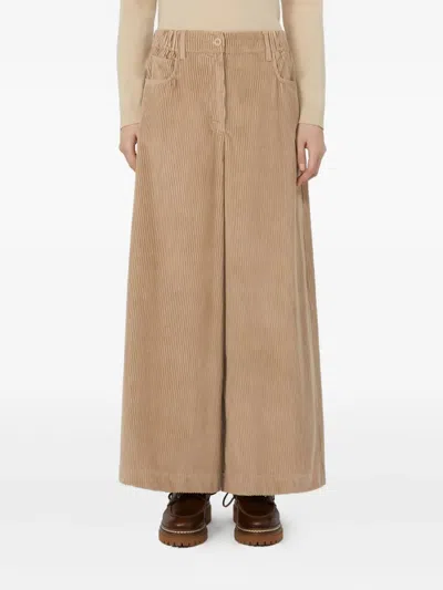 Weekend Max Mara Ursola Trousers In Neutral