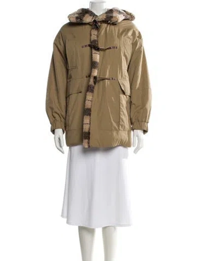 Pre-owned Weekend Max Mara Utility Jacket In Neutral