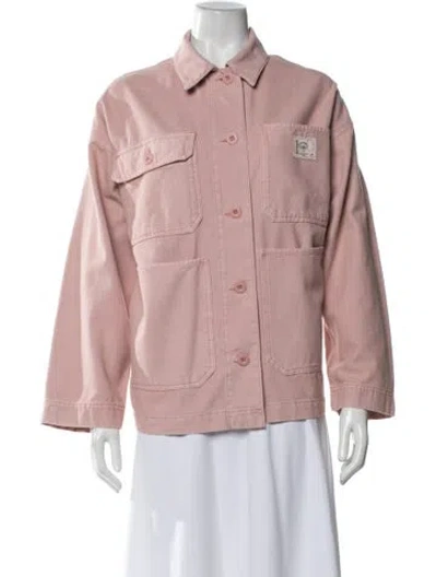 Pre-owned Weekend Max Mara Utility Jacket In Pink