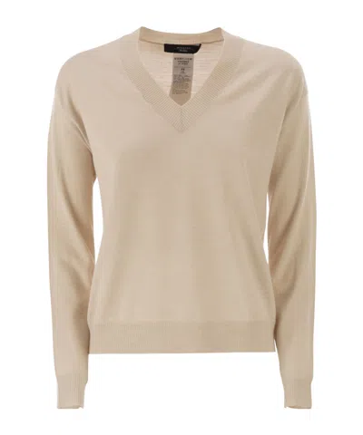 WEEKEND MAX MARA WEEKEND MAX MARA V-NECK KNITTED JUMPER
