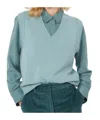 Weekend Max Mara V-neck Sleeveless Sweater In Blue