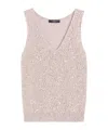 Weekend Max Mara V-neck Sleeveless Vest