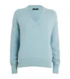 Weekend Max Mara V-neck Sweater In Blue