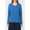 Weekend Max Mara V-neck Sweater In Blue