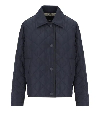 Weekend Max Mara Vadier Quilted Jacket In Blue