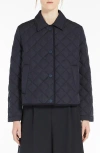 Weekend Max Mara Vadier Quilted Jacket In Navy