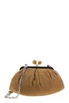 Weekend Max Mara Valois - Pasticcino Bag Small In Suede In Brown