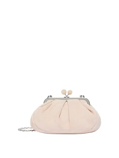 Weekend Max Mara Valois Cipria Bag In Pink