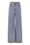 Weekend Max Mara Women's Vega Denim Trouser Navy | Size 38 | 2515181061600038 In Blue