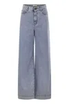 Weekend Max Mara Women's Vega Denim Trouser Navy | Size 38 | 2515181061600038 In Blue
