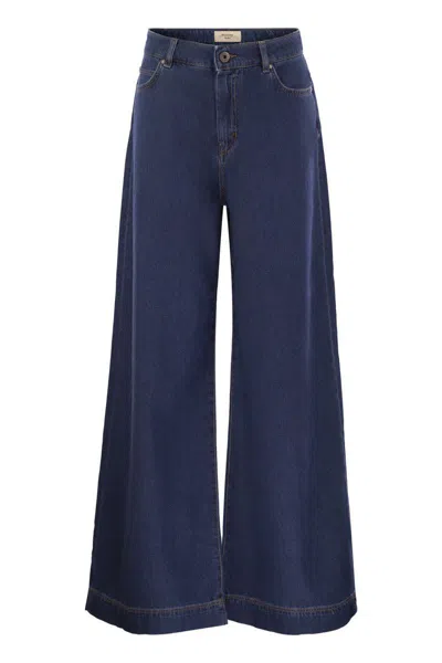 WEEKEND MAX MARA WEEKEND MAX MARA VEGA - JEANS WIDE LEG IN DENIM