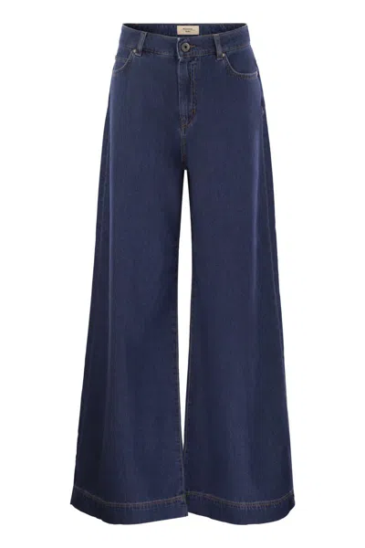 WEEKEND MAX MARA WEEKEND MAX MARA VEGA - JEANS WIDE LEG IN DENIM