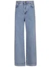 Weekend Max Mara Women's Vega Denim Trouser Navy | Size 38 | 2515181061600038 In Navy