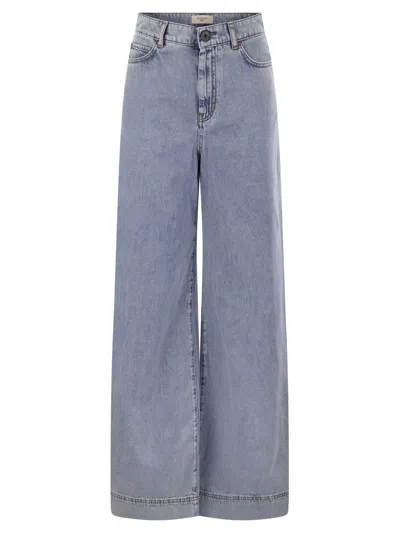 WEEKEND MAX MARA VEGA WIDE LEG JEANS