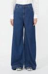 Weekend Max Mara Vega Denim Trousers In Blue