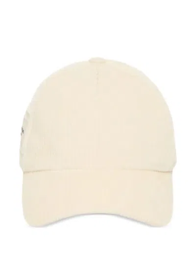 Weekend Max Mara Velvet Baseball Cap In Neutral