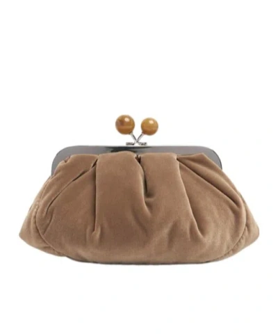 Weekend Max Mara Velvet Clutch