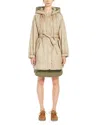 Shop Weekend Max Mara Veranda Parka In Beige