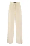 Weekend Max Mara Verdun Cream Trousers