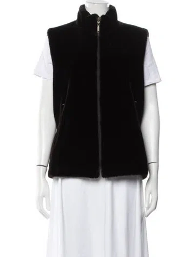 Pre-owned Weekend Max Mara Vest In Black