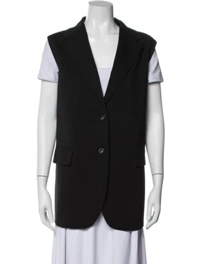 Pre-owned Weekend Max Mara Vest In Black