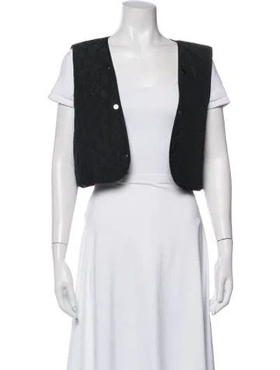 Pre-owned Weekend Max Mara Vest In Black