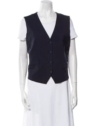 Pre-owned Weekend Max Mara Vest In Blue