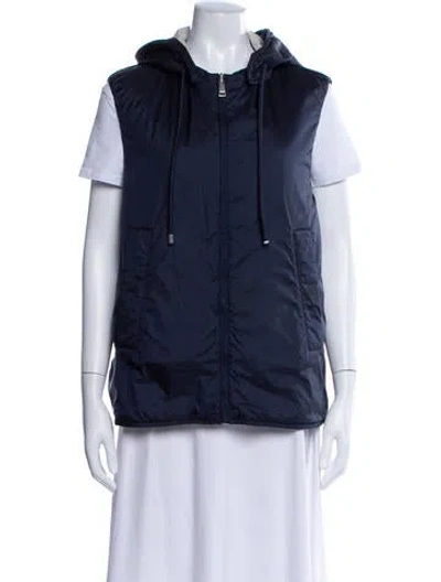 Pre-owned Weekend Max Mara Vest In Blue