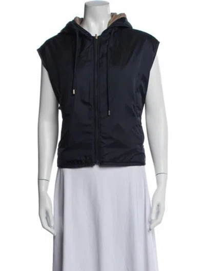 Pre-owned Weekend Max Mara Vest In Blue