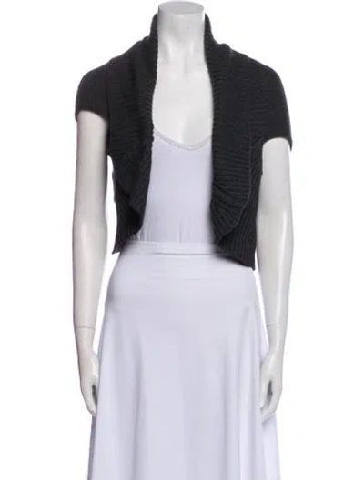 Pre-owned Weekend Max Mara Vest In Gray