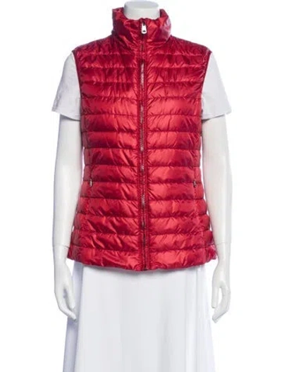 Pre-owned Weekend Max Mara Vest In Red