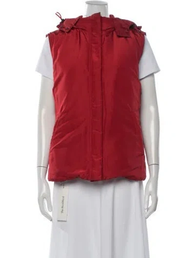 Pre-owned Weekend Max Mara Vest In Red