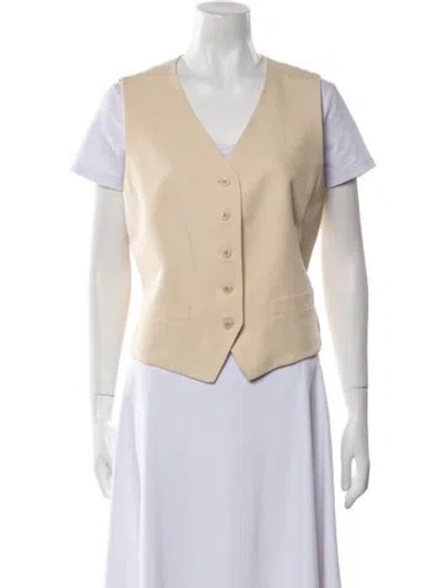 Pre-owned Weekend Max Mara Vest W/ Tags In Neutral