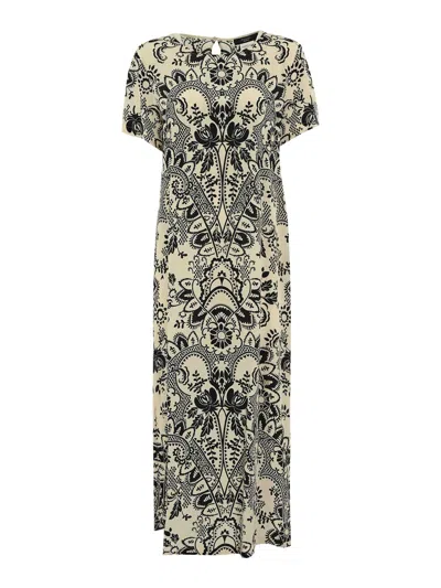 Weekend Max Mara Silk Crepe De Chine Vela Dress