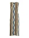 Weekend Max Mara Lacca Dress In Patterned Viscose