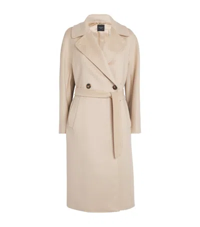 Weekend Max Mara Virgin Wool Belted Coat